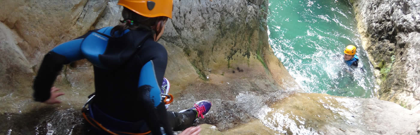 Canyoning in de Italiaanse canyons